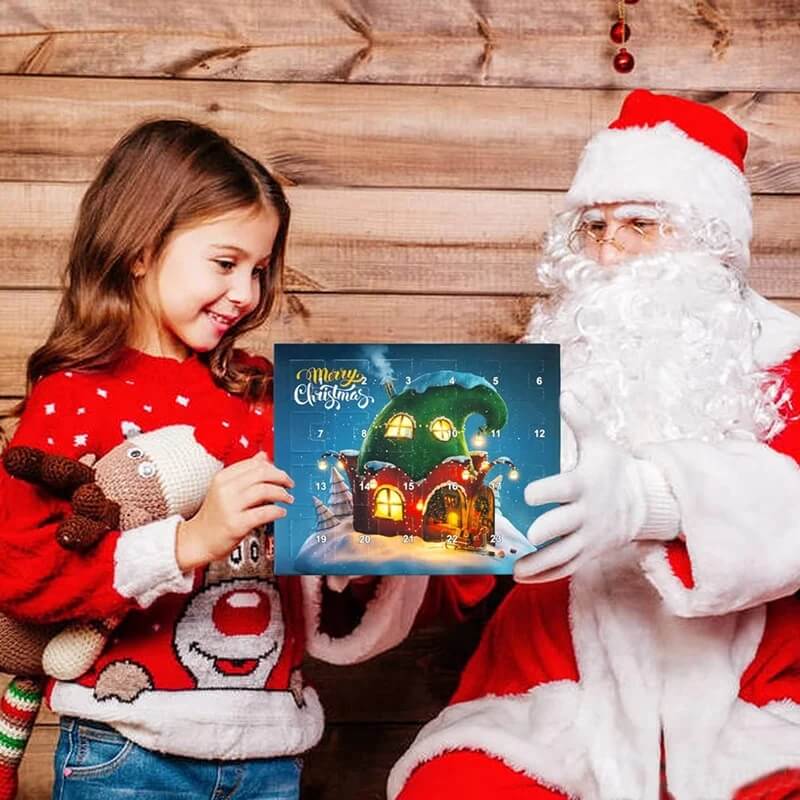LumaCraft Julearmbånd Adventskalender 24 Dage med Kreativ Sjov for Børn