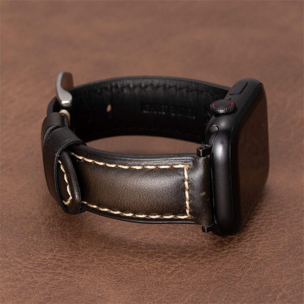 Kožený řemínek Nappa pro Apple Watch