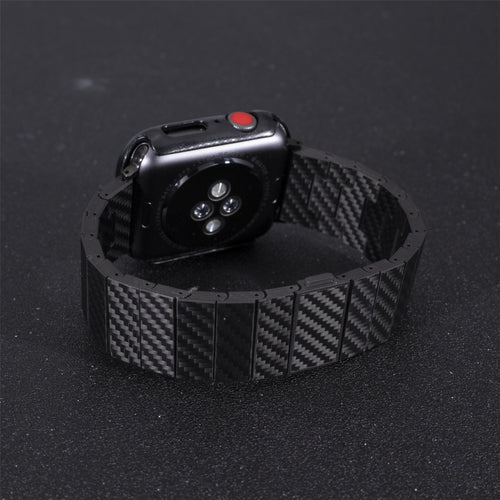 Apple Watch Carbon Fiber Band for Men With Sporty and Refined Style | compagnien