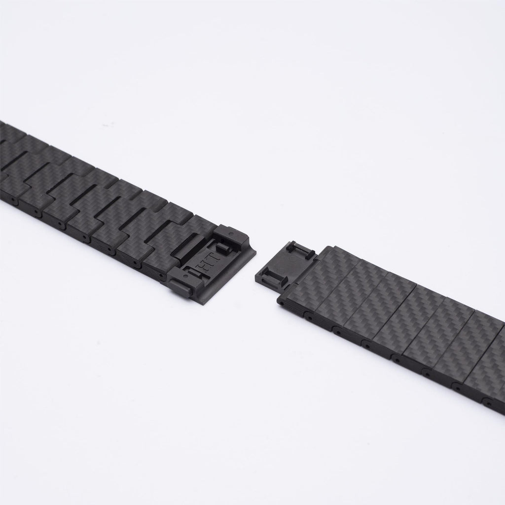 Erkekler için Apple Watch Karbon Fiber Kayış - Sportif ve Zarif Stil