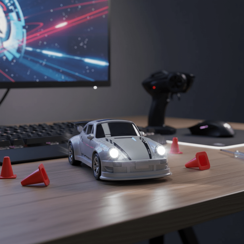 NovaDrift Kompakter RC Driftwagen für sanftes Gleiten und präzise Steuerung Enthusiasten