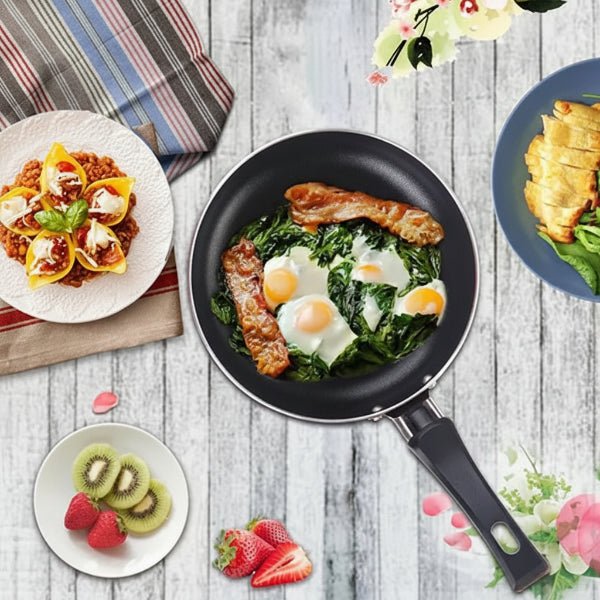 LumaKitchen Nonstick mini stegepandesæt til sunde enkeltportioner