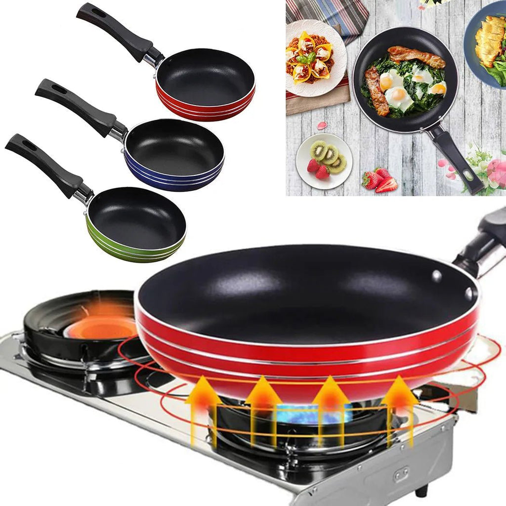 LumaKitchen Nonstick mini stegepandesæt til sunde enkeltportioner