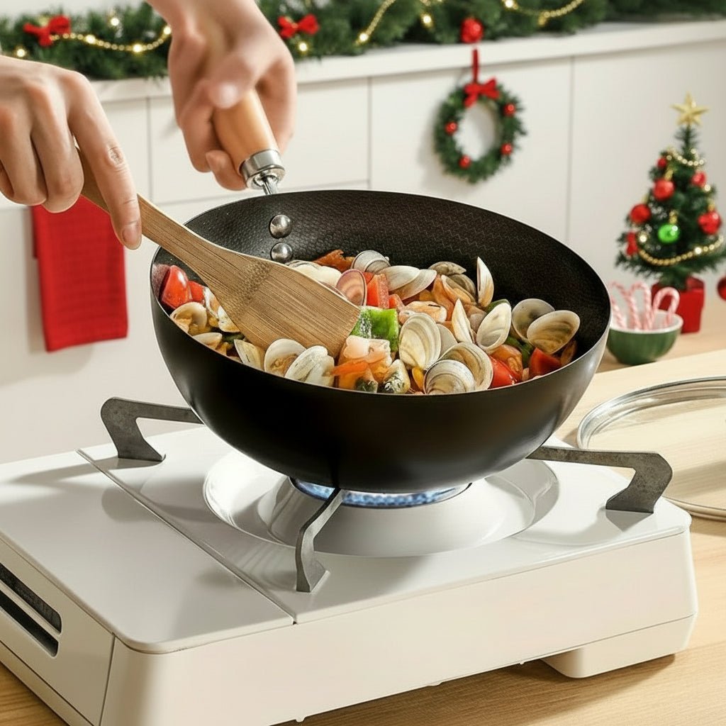 NovaSlice Mini Nonstick Stekepanne for Omeletter og Enkeltretter, Ideell for Små Kjøkken