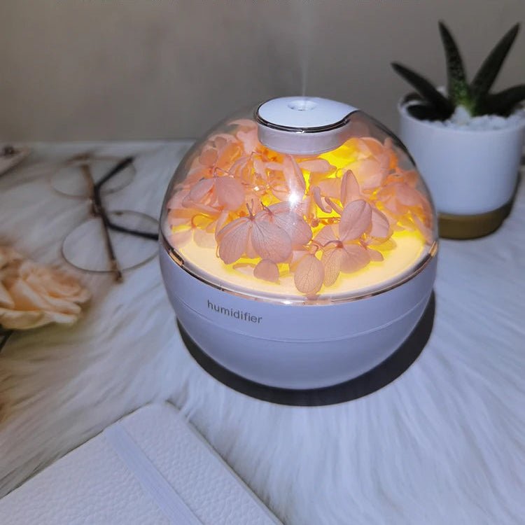 BreezeNest Mini USB Luftfukter for Hjemmekontor Skrivebord Stille og Kompakt Frisk Luft