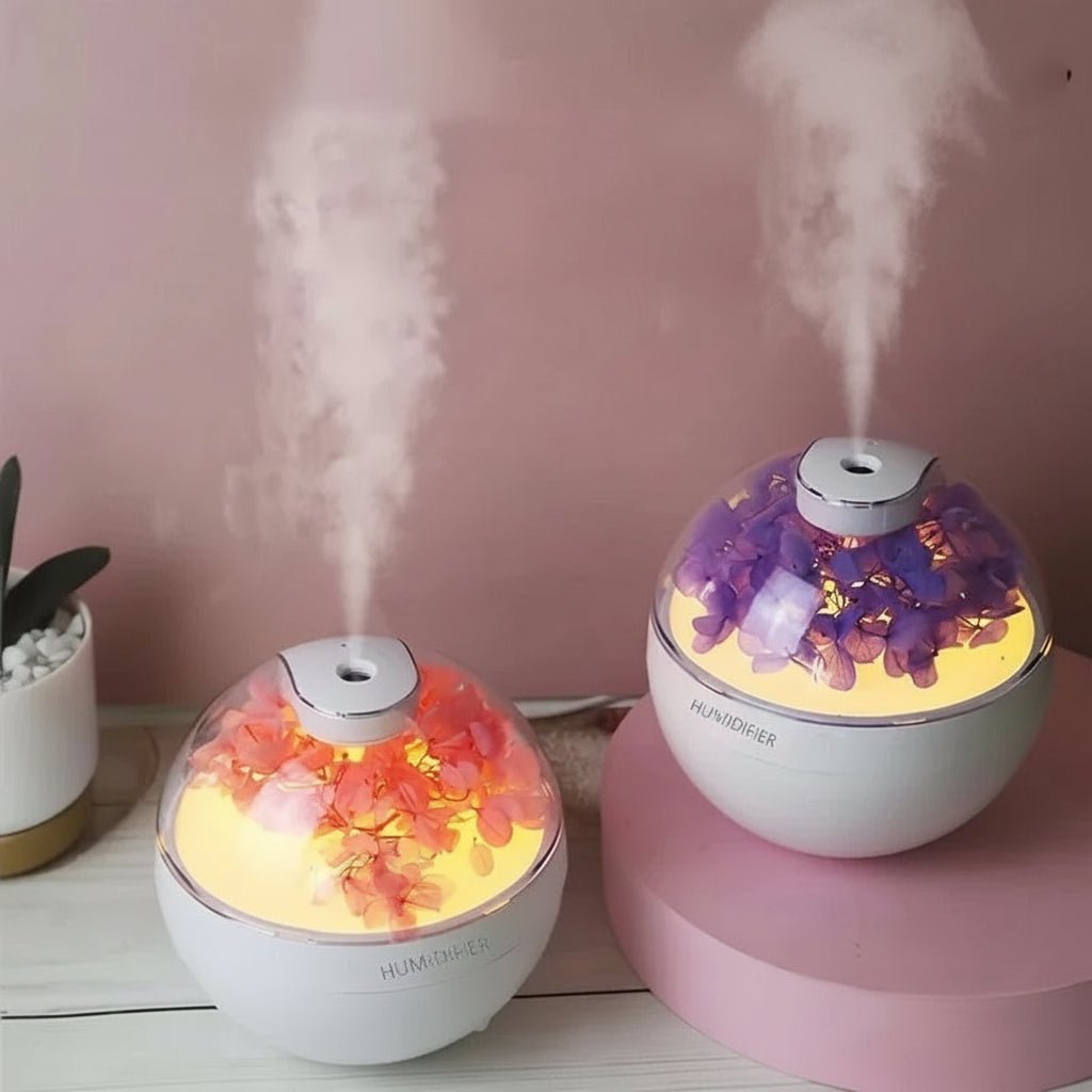 BreezeNest Mini USB Luftfukter for Hjemmekontor Skrivebord Stille og Kompakt Frisk Luft