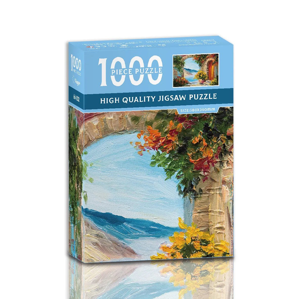 LumaCraft Van Gogh 1000 Piece Compact Puzzle For Art Lovers Vibrant Colors