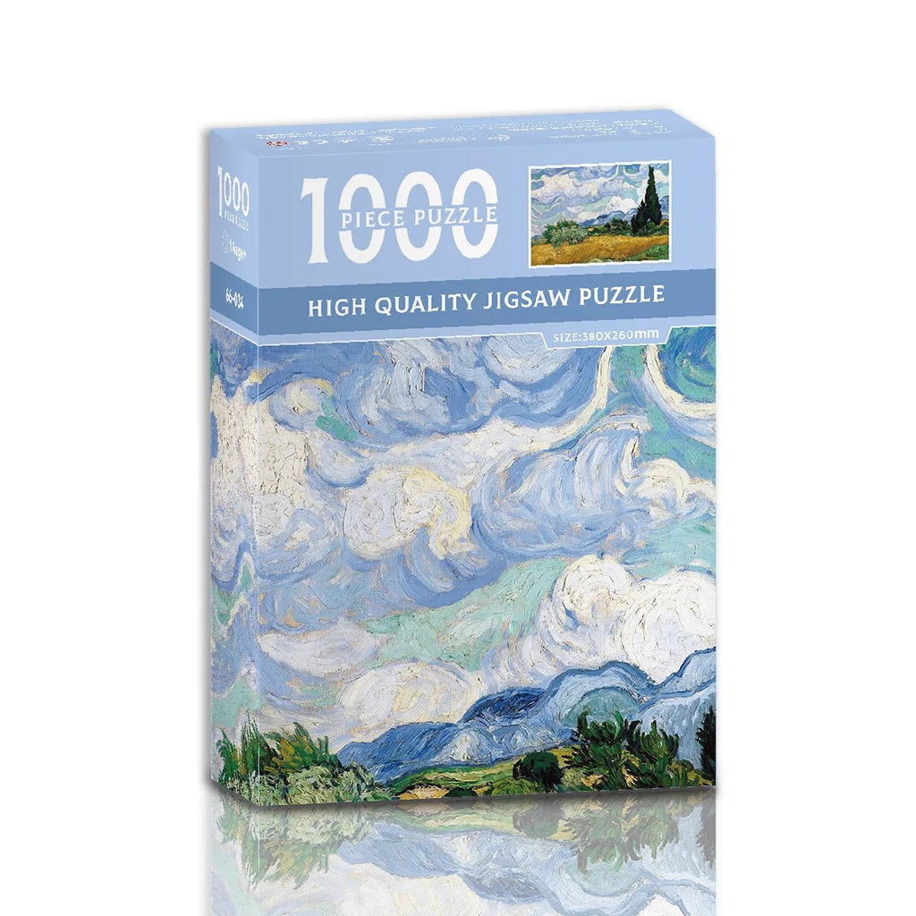 LumaCraft Van Gogh 1000 Piece Compact Puzzle For Art Lovers Vibrant Colors