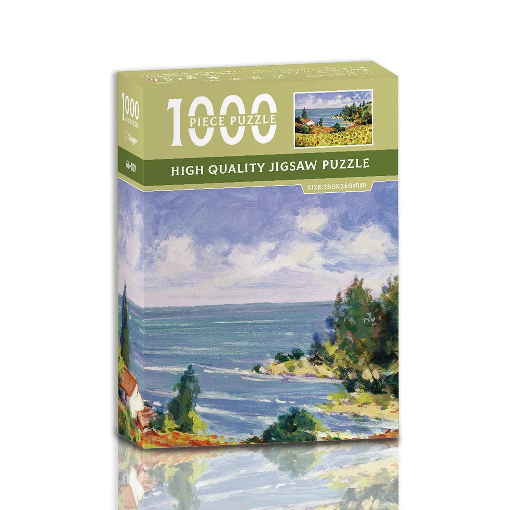 LumaCraft Van Gogh 1000 Piece Compact Puzzle For Art Lovers Vibrant Colors