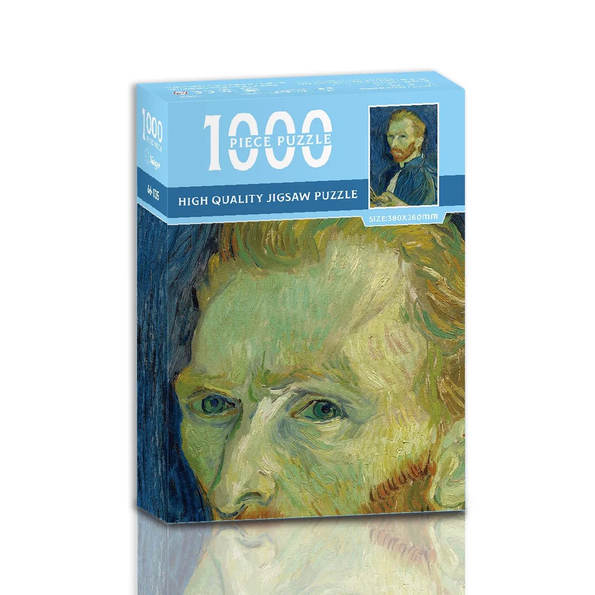 LumaCraft Van Gogh 1000 Piece Compact Puzzle For Art Lovers Vibrant Colors