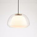 Aurora Milk Glass Pendant Light Modern Hanging Lamp