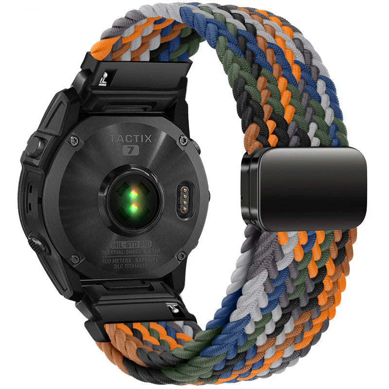 Nylonový řemínek Garmin QuickFit s magnetickou sponou, prémiově nastavitelný fit