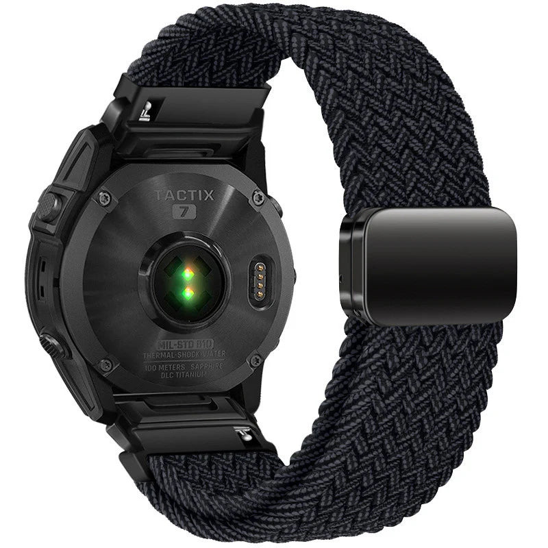 Nylonový řemínek Garmin QuickFit s magnetickou sponou, prémiově nastavitelný fit