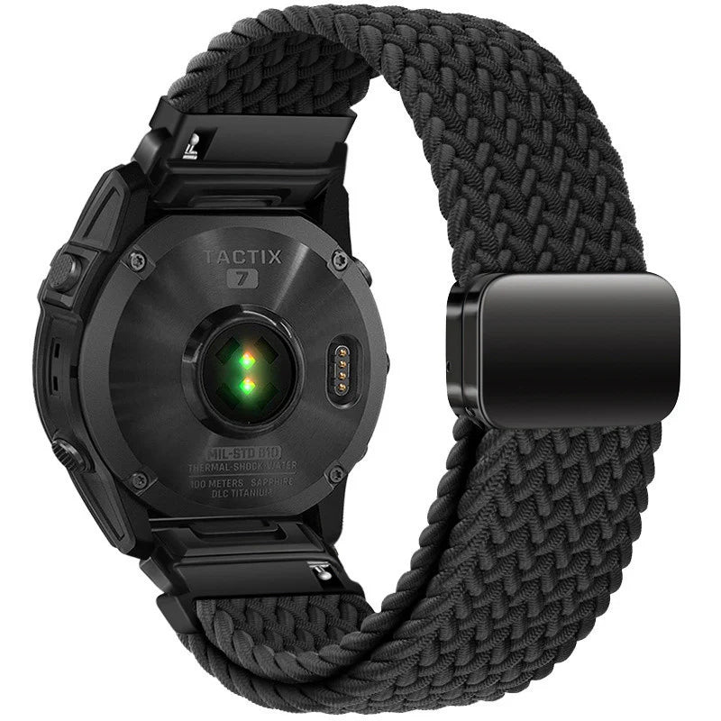 Nylonový řemínek Garmin QuickFit s magnetickou sponou, prémiově nastavitelný fit