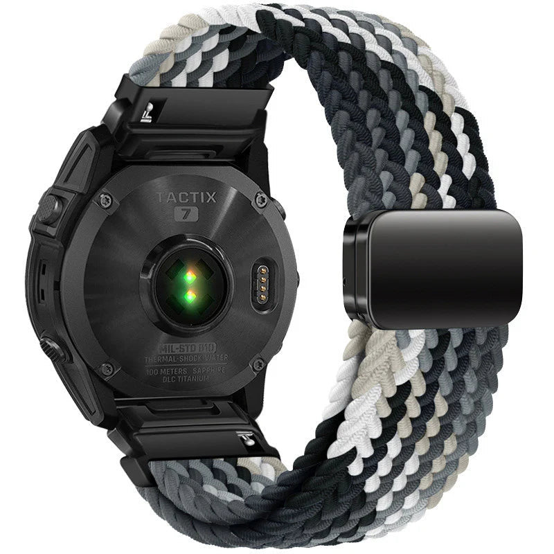 Nylonový řemínek Garmin QuickFit s magnetickou sponou, prémiově nastavitelný fit