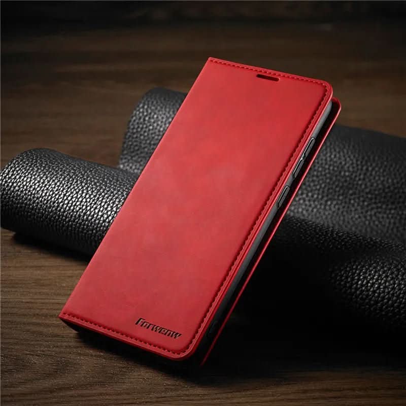 AeroGuard Magnetische Leder-Handyhülle mit optimalem iPhone-Schutz
