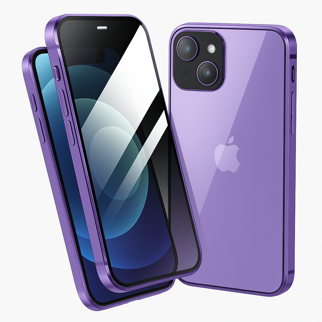 NovaGuard magnetisk privatlivscover til iPhone med skærmbeskytter til privatlivseksperter