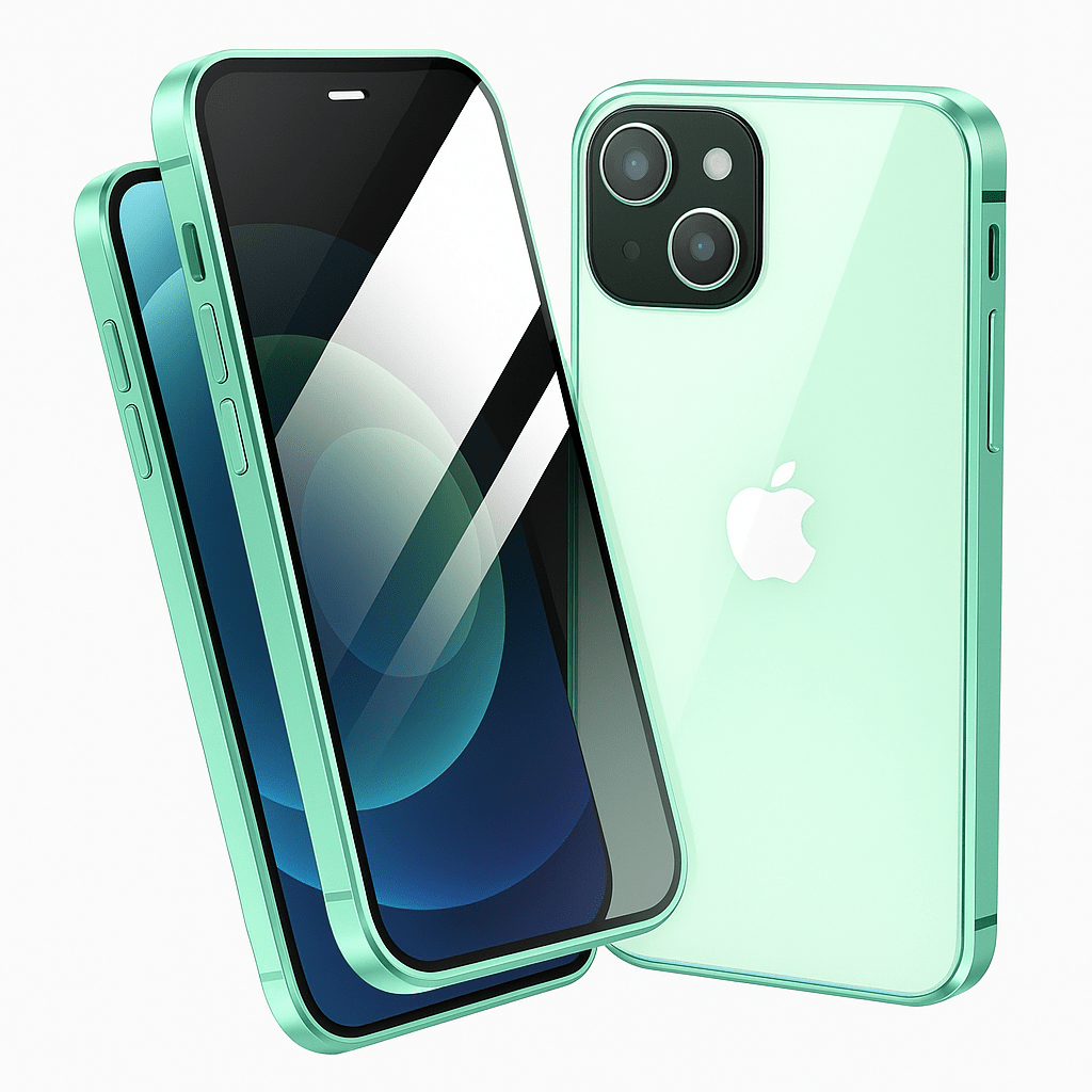 NovaGuard magnetisk privatlivscover til iPhone med skærmbeskytter til privatlivseksperter