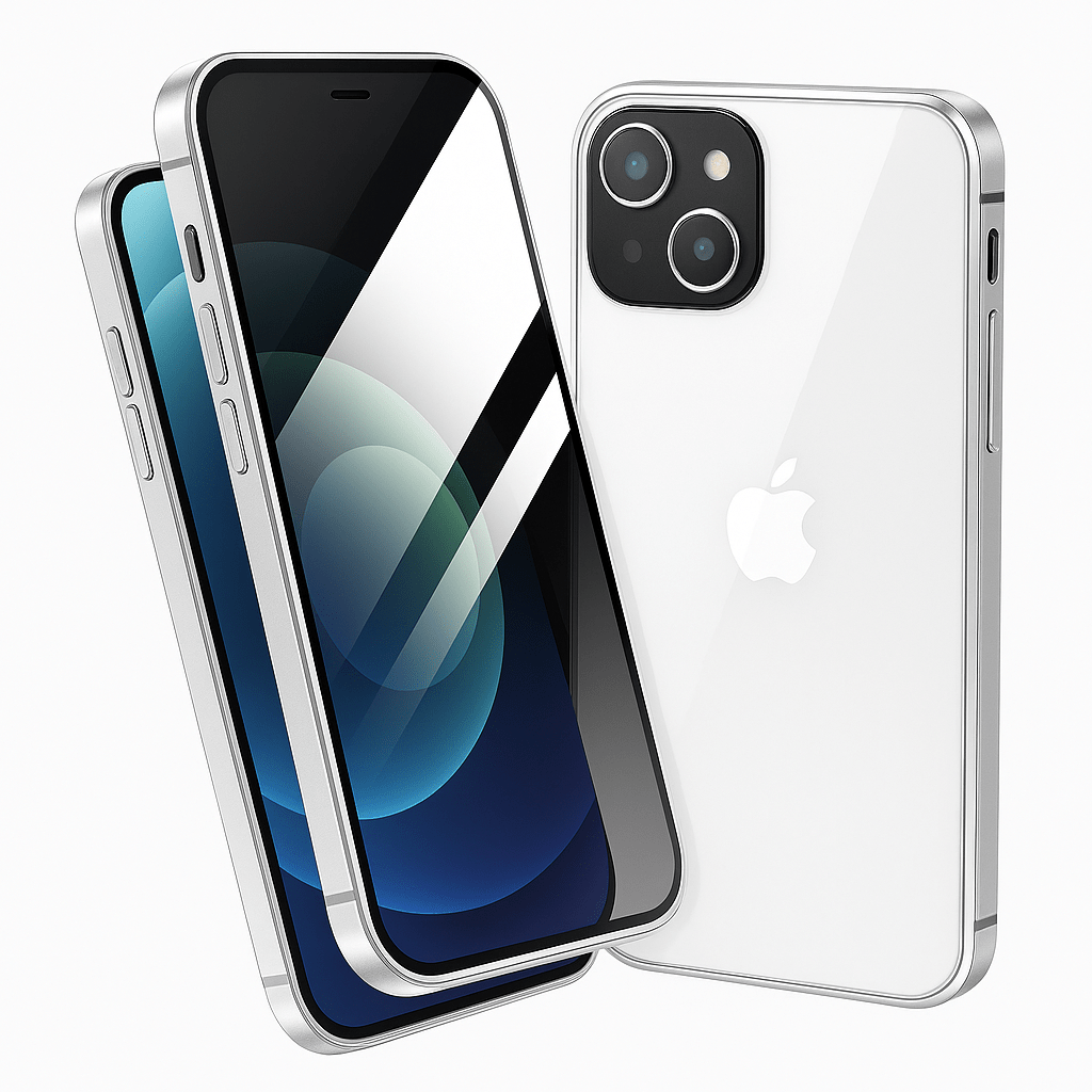 NovaGuard magnetisk privatlivscover til iPhone med skærmbeskytter til privatlivseksperter