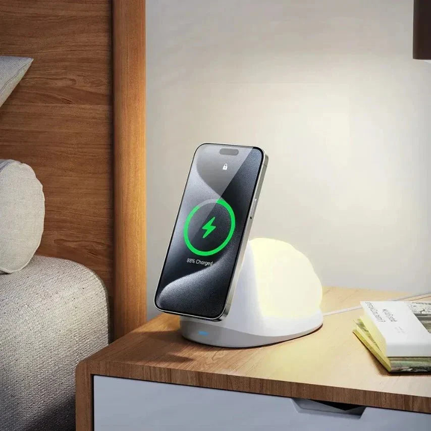 NITELINK Magnetic Glow Night Light Wireless Charger 15W Fast Charge