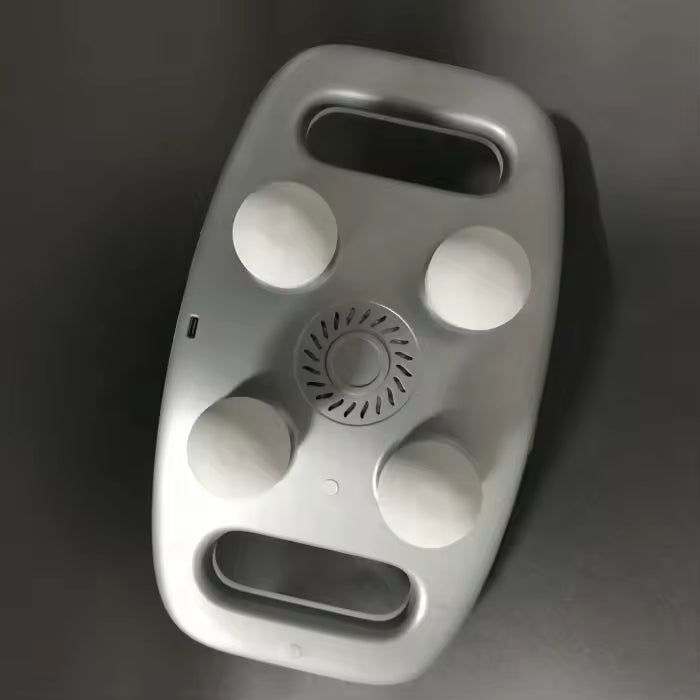 Massaggiatore FlexMotion a 4 Teste con Tecnologia a Luce Rossa