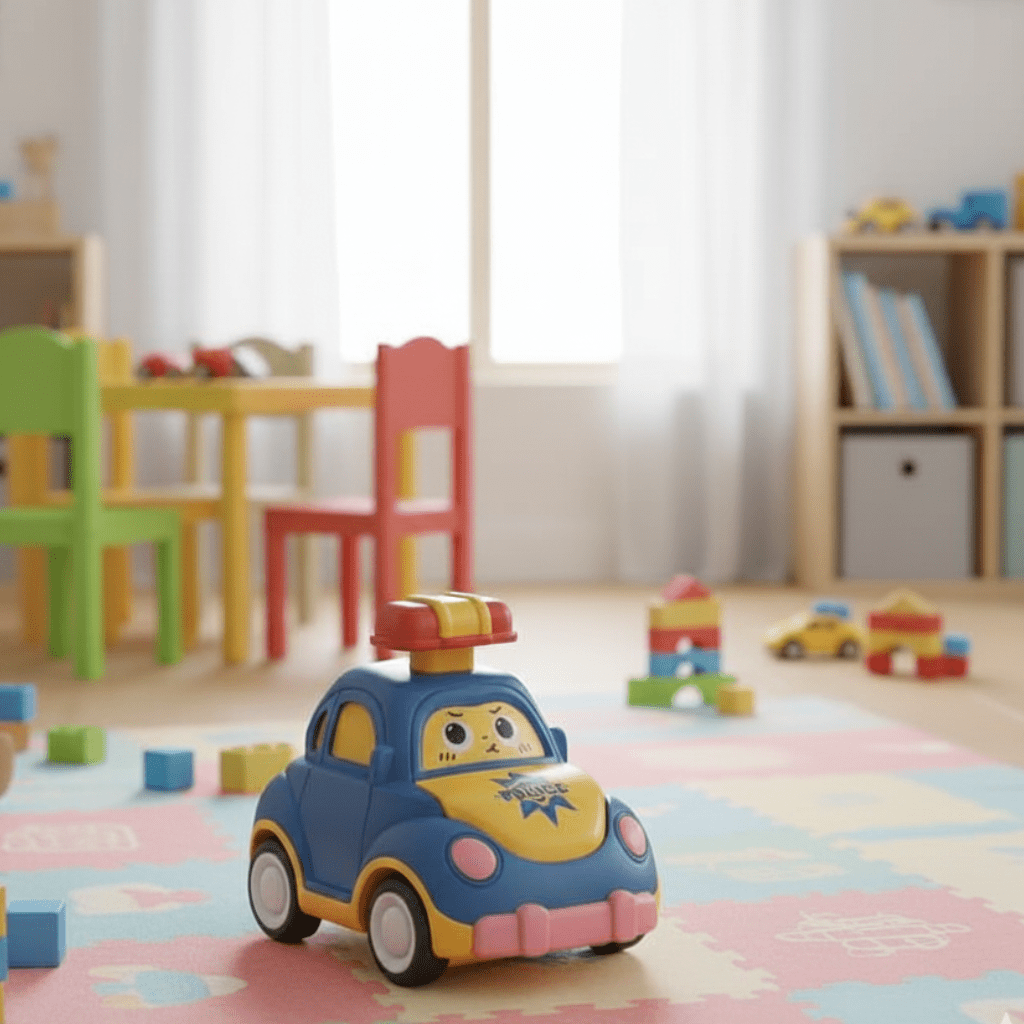 WanderPlay Wind Up Toy Car For Kids Batteryless Action