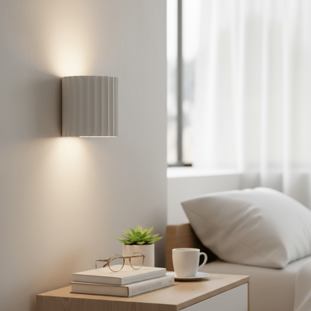 LumaNova Resin Vegglampe for Moderne Hjem Minimalistisk og Energieffektiv