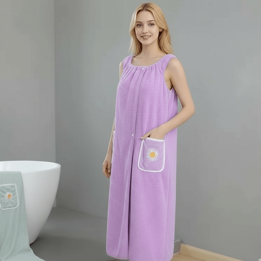 Serviette de bain rapide à séchage pour femmes, portable et confortable absorbante