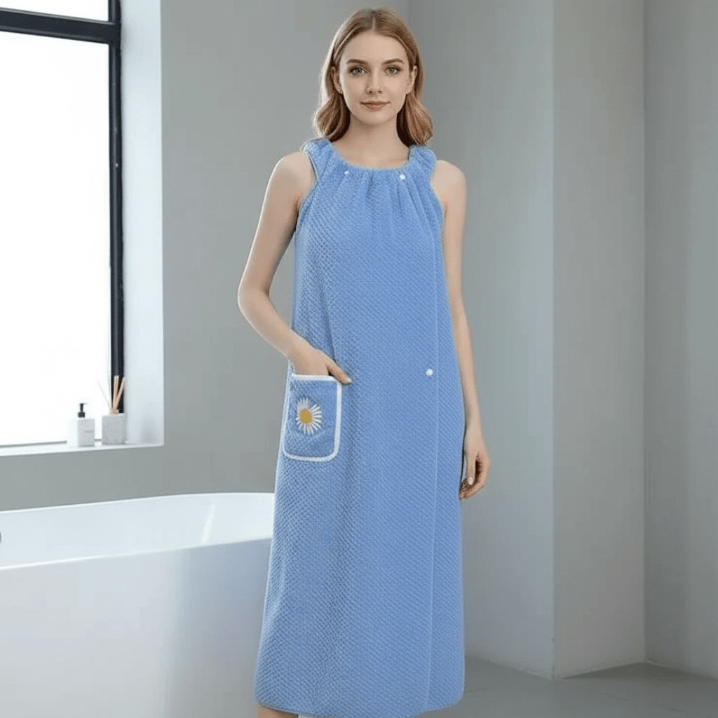Serviette de bain rapide à séchage pour femmes, portable et confortable absorbante
