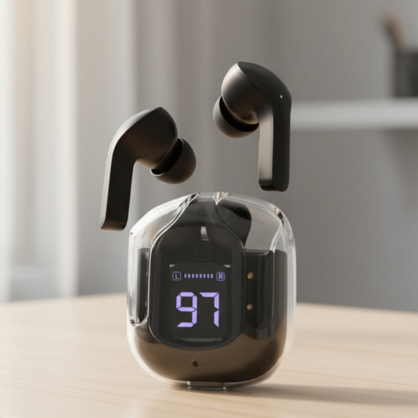 Auricolari Bluetooth Wireless NovaPulse per Ascoltatori Attivi con Suono Nitido e Touch