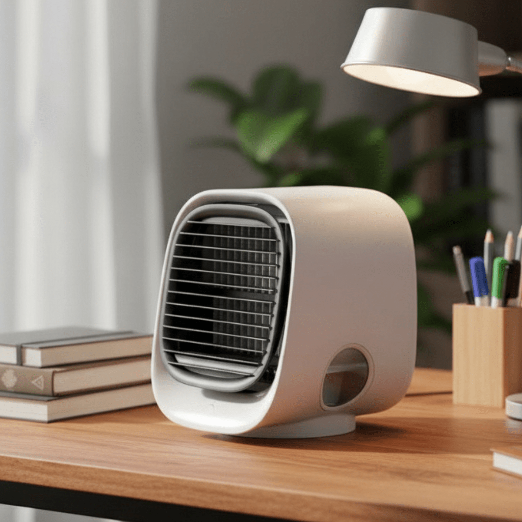 AuraCool Mini 2v1 ochlazovač vzduchu a zvlhčovač pro ložnice a kanceláře