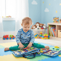 BrightNest Montessori Activity Board For Babies 6 Months Develops Fine Motor Skills