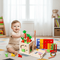 NovaNest 8-i-1 Montessori lekekube for babyer fremmer utvikling og kreativitet