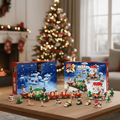 BrightCraft Adventní kalendář: Kreativní stavebnice na Vánoce pro děti od 6 let a výše