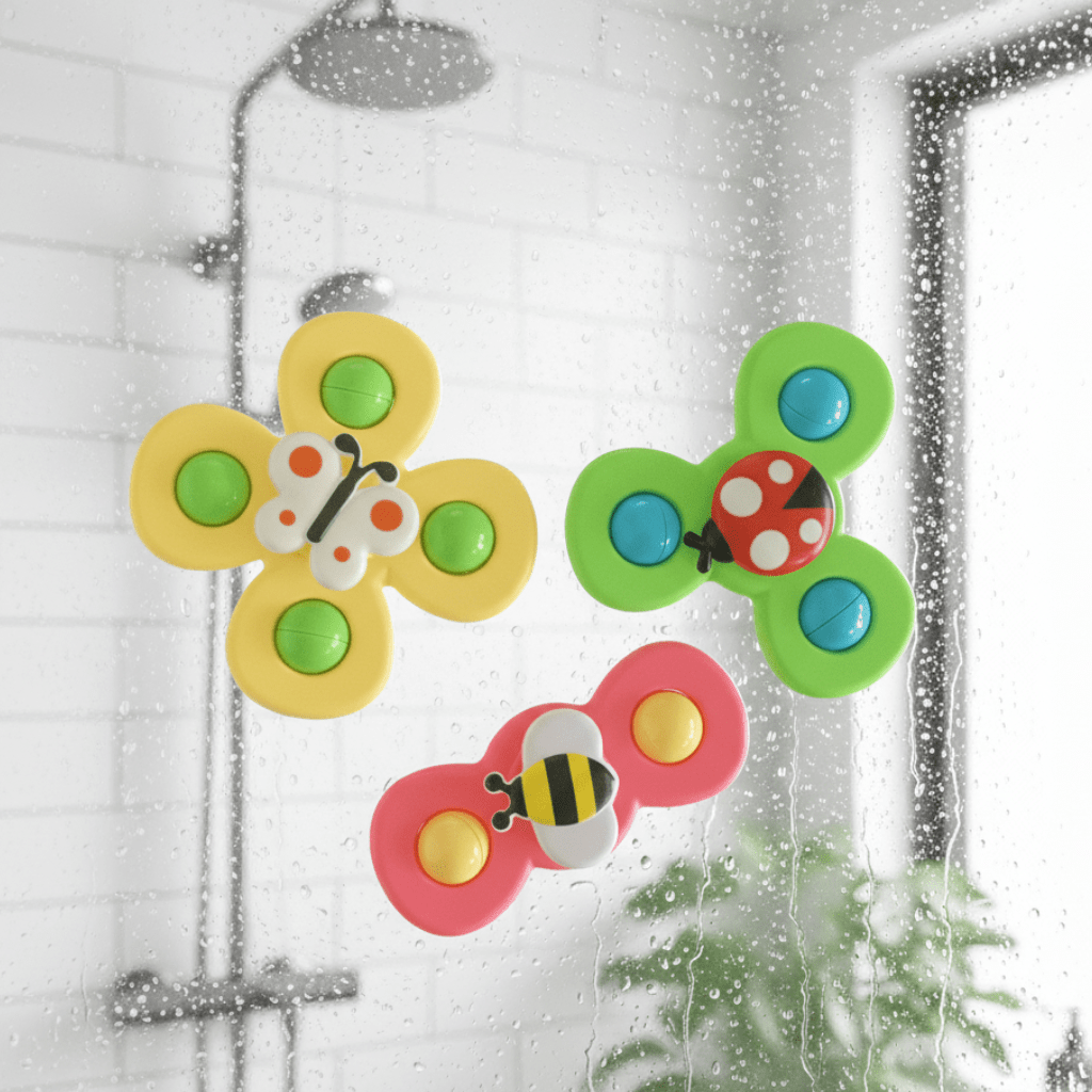 Beetle Buddies Fargerik Insekt Fidget Spinner for Barn Badelek og Læring