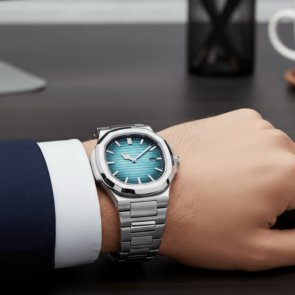Orologio quadrato impermeabile Stoneforge Tactical per uomo, robusto orologio da esterno