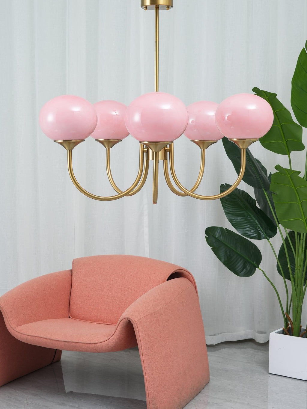 Aurielle Moderne Marshmallow-Kronleuchter für gemütliche Innenräume