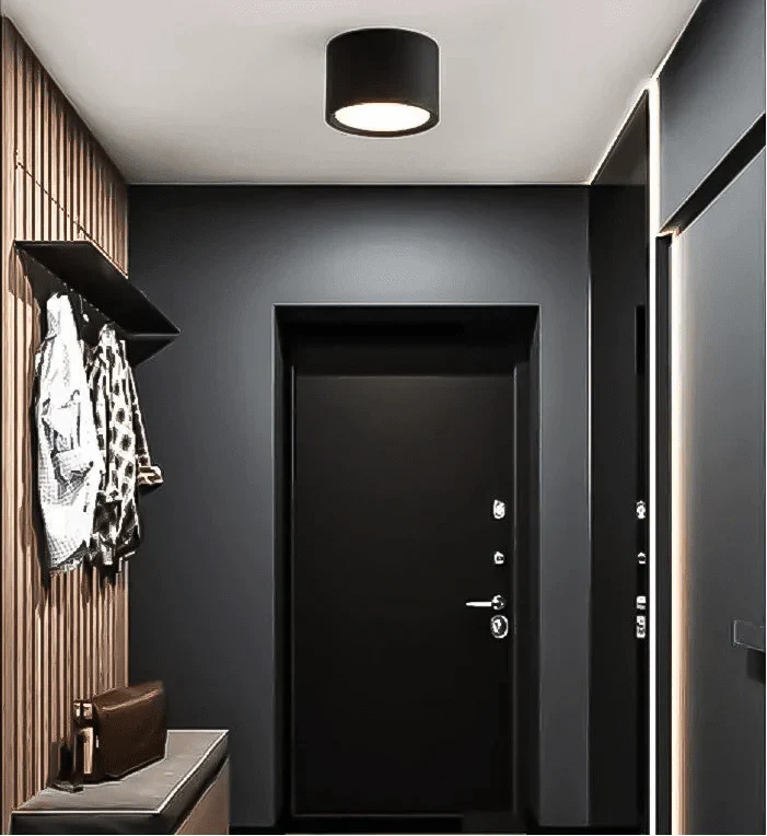 12-Zoll Zylindrische Deckenleuchte mit Mattfinish