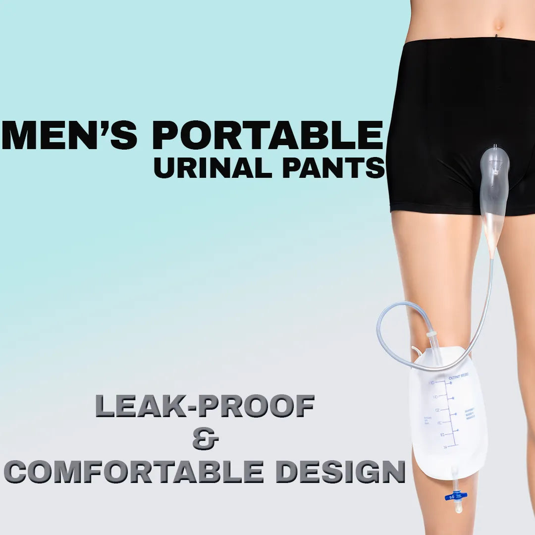 Pantaloni Urinali Portatili da Uomo per Comfort e Privacy in Movimento