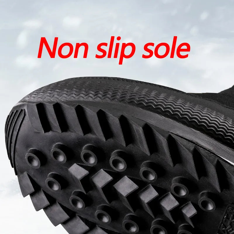 GlacierTrail Herren Winterstiefel Warm Wasserdicht für Draußen