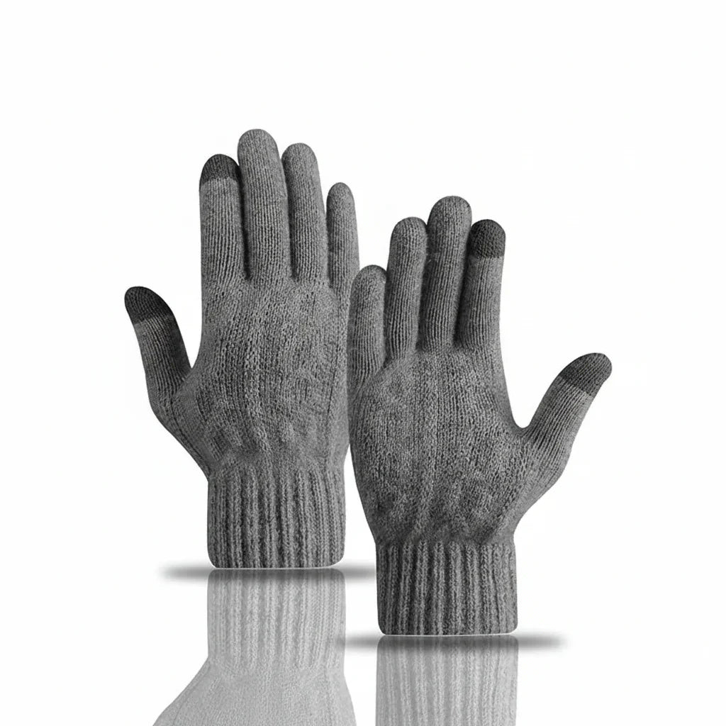 Nordglow Winter Touchscreen Gloves With Velvet Soft Warmth For Smartphones