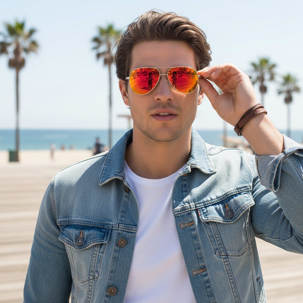 Vistora Stylish Men's Sunglasses For Clear Vision Everyday