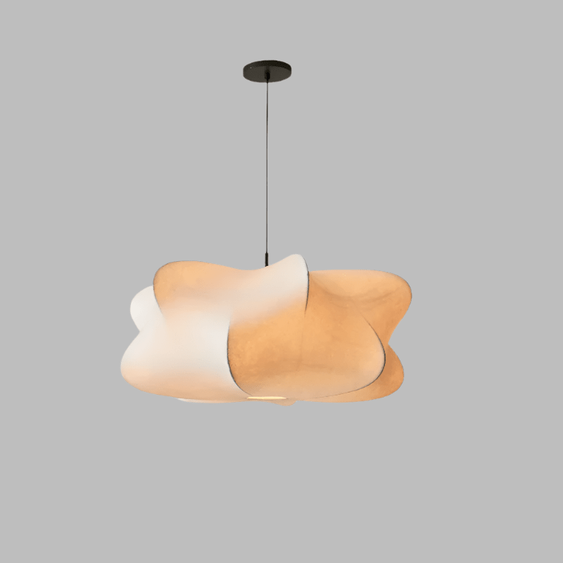 Metal Pendant Light With Irregular Spherical Shade, 12-Inch