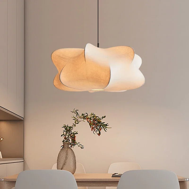 Metal Pendant Light With Irregular Spherical Shade, 12-Inch