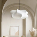 Metal Pendant Light With Irregular Spherical Shade, 12-Inch