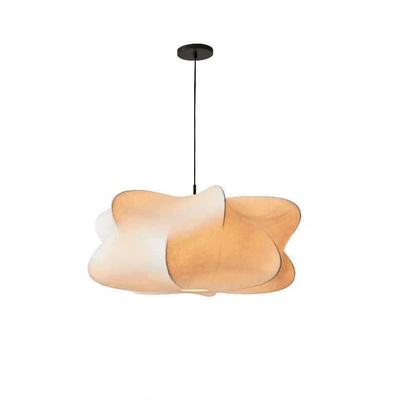 Metal Pendant Light With Irregular Spherical Shade, 12-Inch