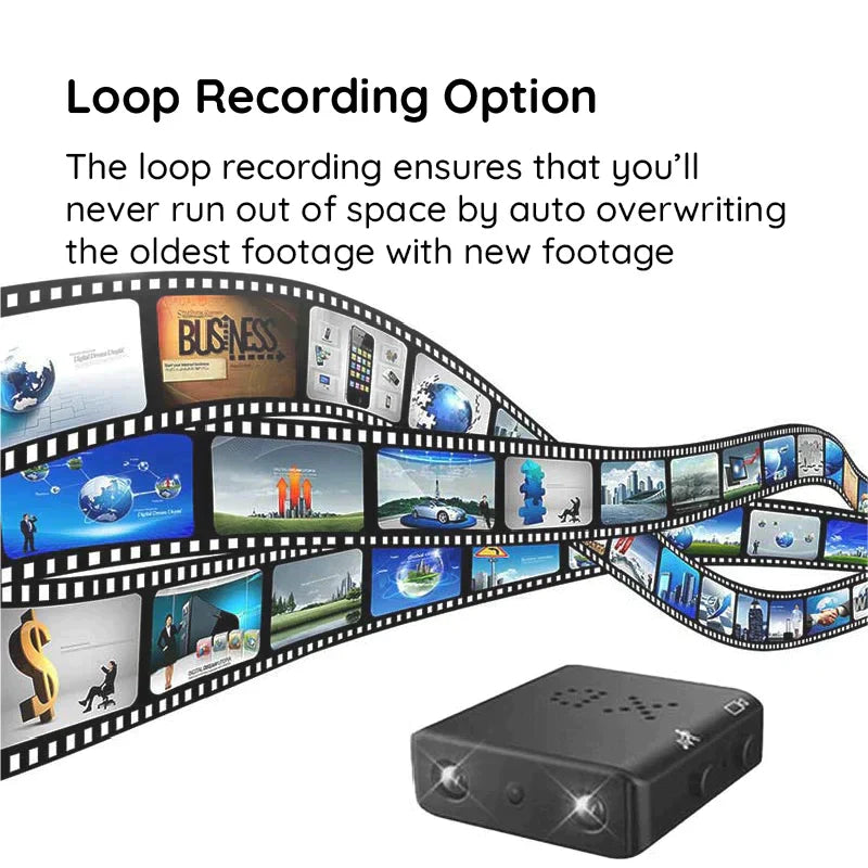 Wifi mikro HD-videokamera med Wifi og lyd