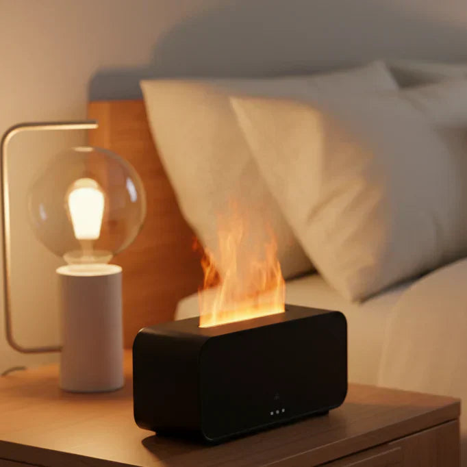 GlowMist Mini ultrazvukový difuzér s LED změnou barvy pro malé prostory