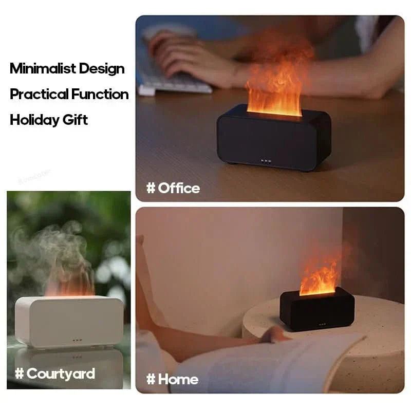GlowMist Mini ultrazvukový difuzér s LED změnou barvy pro malé prostory
