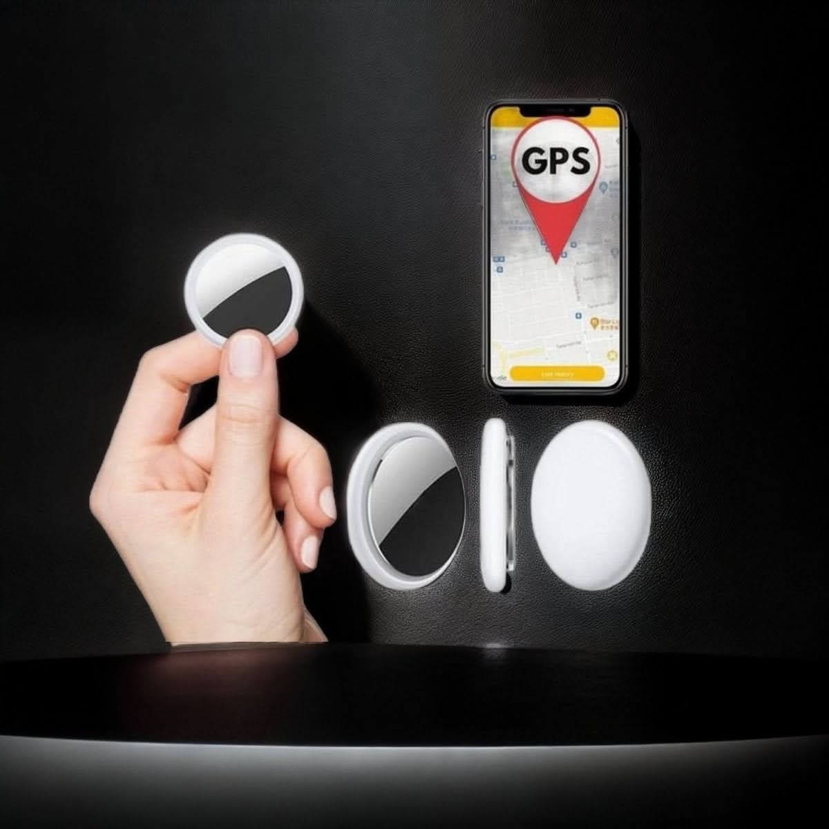 تريل تاج ميني جهاز تتبع GPS بلوتوث للمفاتيح والأشياء الثمينة